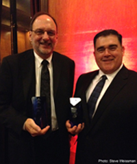 Dan Antion and Mark Carter with their AIIM International Awards Dan Antion and Mark Carter with their AIIM International Awards