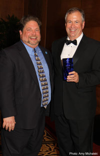 AIIMNE President Steve Weissman Accepting AIIM Award from AIIM President John Mancini on Behalf of Gene Pawlowski AIIMNE President Steve Weissman Accepting AIIM Award from AIIM President John Mancini on Behalf of Gene Pawlowski